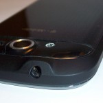Zagg Invisible Shield covering the back of a myTouch 4G.